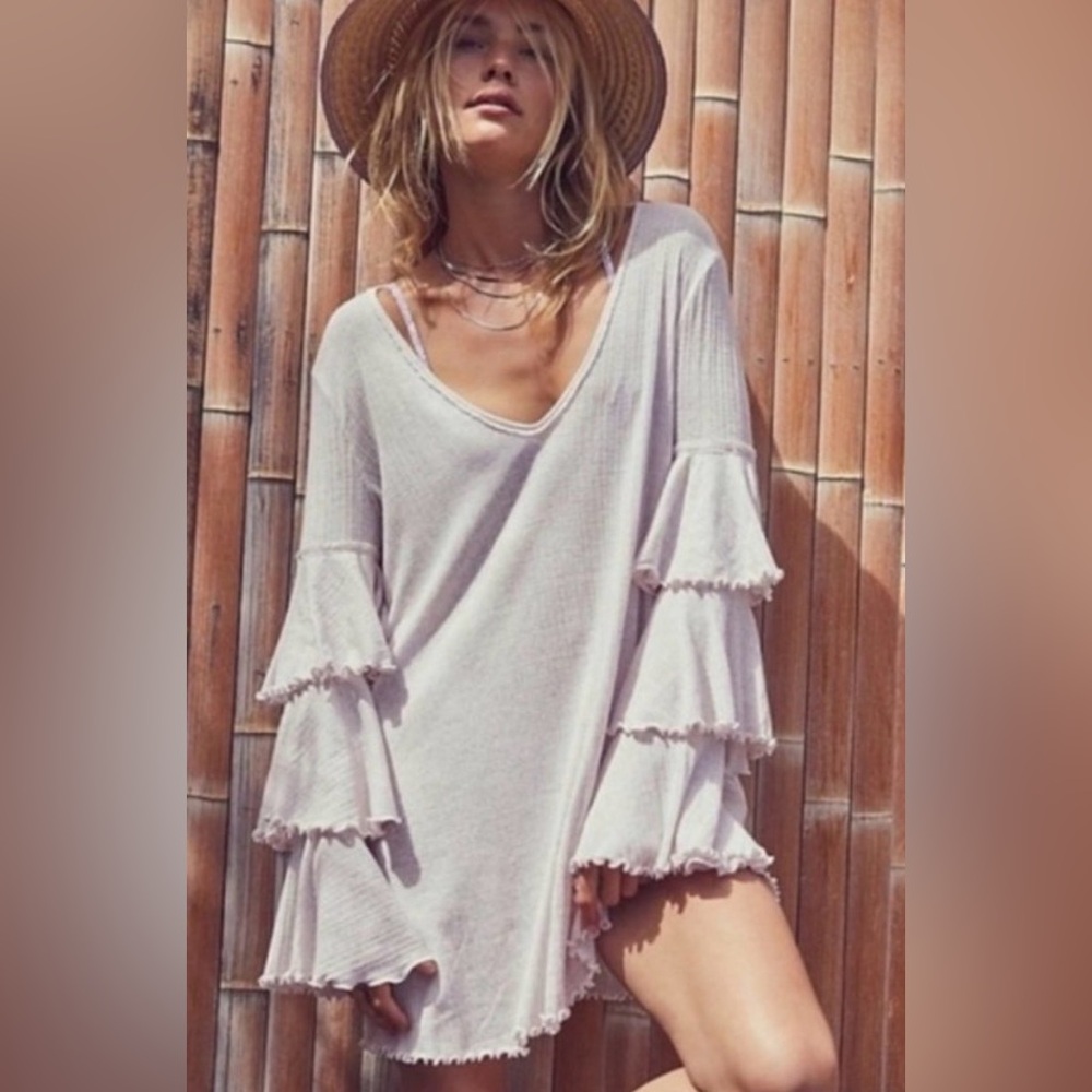 Free People Beach Seashore Mini Dress
